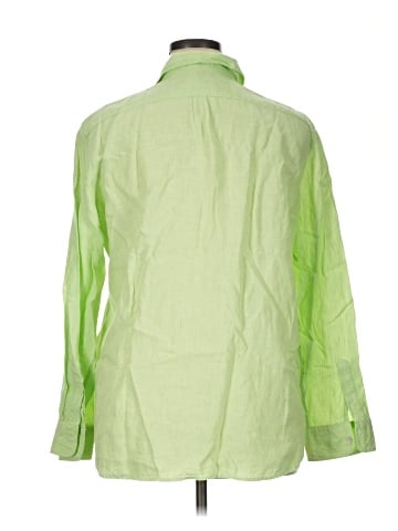 Lands' End Long Sleeve Button-Down Shirt (view 2)