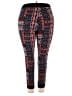 Eye Candy Print Red Casual Pants Size 2X - photo 2