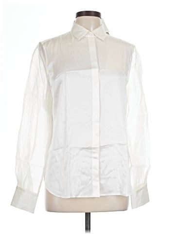 LILYSILK Long Sleeve Silk Top (view 1)