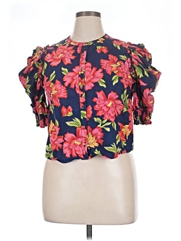 Walter Baker Short Sleeve Blouse (view 1)