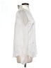 LILYSILK 100% Silk White Long Sleeve Silk Top Size XL - photo 4