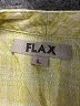 Flax Tweed Yellow Sleeveless Blouse Size 14 (L) - photo 7