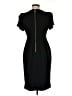 Calvin Klein Solid Black Cocktail Dress Size 8 - photo 2