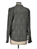 Harve Benard 100% Polyester Polka Dots Black Gray Long Sleeve Blouse Size L - photo 2