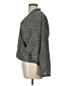 Harve Benard 100% Polyester Polka Dots Black Gray Long Sleeve Blouse Size L - photo 5