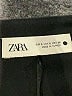 Zara 100% Polyamide Solid Black Casual Dress Size S - photo 7