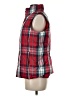 Lands' End 100% Polyester Plaid Red Vest Size M (petite) - photo 5