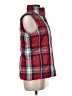 Lands' End 100% Polyester Plaid Red Vest Size M (petite) - photo 4