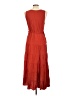 Max Studio 100% Rayon Red Casual Dress Size L - photo 2