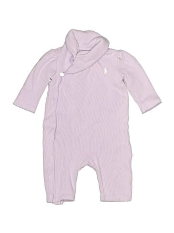 Ralph Lauren Long Sleeve Onesie (view 1)
