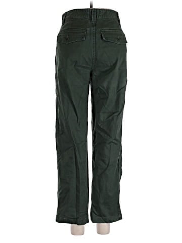 Madewell The Perfect Vintage Straight Pant in Dark Forest Wash: Pleated Edition (view 2)