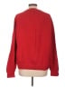 Lands' End 100% Cotton Solid Red Pullover Sweater Size L - photo 2