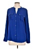 Calvin Klein 100% Polyester Blue Long Sleeve Blouse Size LgEstimated - photo 1