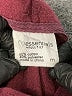 Essentials Burgundy Pullover Hoodie Size M - photo 7