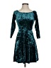 Forever 21 Teal Cocktail Dress Size S - photo 1