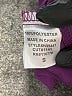 Hazel 100% Polyester Purple Long Sleeve Blouse Size S - photo 8