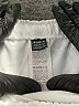 Shein 100% Polyester Solid Ivory Athletic Shorts Size 4 - photo 3