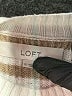 Ann Taylor LOFT Stripes Tan Turtleneck Sweater Size XL - photo 7