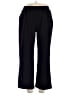 Unbranded Solid Black Casual Pants Size XL - photo 1