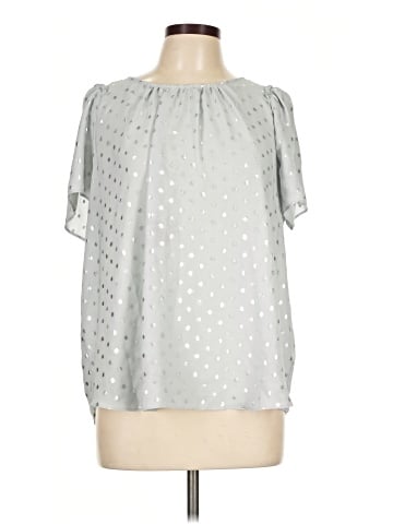LC Lauren Conrad Short Sleeve Blouse (view 1)