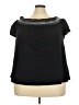Torrid Black Short Sleeve Blouse Size 2X Plus (2) - photo 1