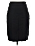 Banana Republic Solid Black Wool Skirt Size 00 Petite - photo 1