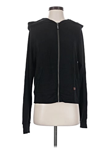 Peace Love World Zip Up Hoodie (view 1)