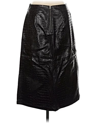 Who What Wear Faux Leather Skirt (view 2)