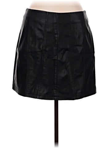 Free People Faux Leather Skirt (view 1)