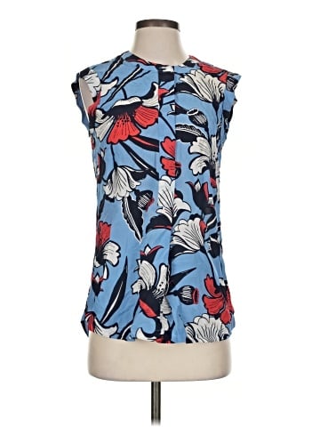 J.Crew Sleeveless Silk Top (view 1)