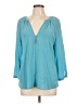 Joie 100% Silk Teal 3/4 Sleeve Blouse Size M - photo 1