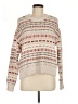 American Eagle Outfitters Print Ivory Pullover Sweater Size M - photo 1