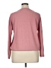 LC Lauren Conrad Pink Long Sleeve Top Size XL - photo 2