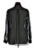 Decree Color Block Black Long Sleeve Blouse Size XL - photo 2