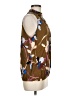 DR2 100% Rayon Brown Sleeveless Blouse Size M - photo 4