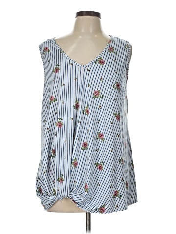 Pink Blush Sleeveless Blouse (view 1)