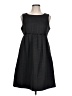 BCBG Paris 100% Polyester Solid Black Casual Dress Size 12 - photo 1