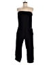 Grass Collection 100% Polyester Black Jumpsuit Size S - photo 1