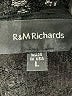 R&M Richards Floral Black Cardigan Size L - photo 7