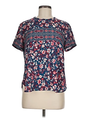 Ann Taylor LOFT Short Sleeve Blouse (view 1)