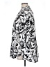 Karl Lagerfeld Paris 100% Polyester Print Silver Long Sleeve Blouse Size 1X - photo 5