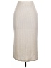 Shein Chevron-herringbone Tan Casual Skirt Size L - photo 1