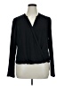 Remade Black Long Sleeve Blouse Size XL - photo 1