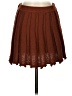 FP BEACH Solid Brown Casual Skirt Size S - photo 1
