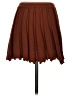 FP BEACH Solid Brown Casual Skirt Size S - photo 2