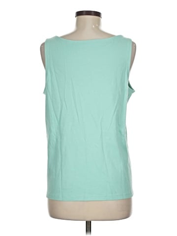 Isaac Mizrahi LIVE! Sleeveless T-Shirt (view 2)