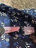 Laura Scott 100% Polyester Floral Blue Short Sleeve Blouse Size S - photo 7