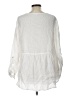 Sigrid Olsen 100% Linen White Long Sleeve Blouse Size L - photo 2