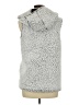 CoffeeShop 100% Polyester Gray Sweater Vest Size M - photo 2
