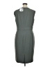 Kasper Solid Gray Cocktail Dress Size 16 - photo 2